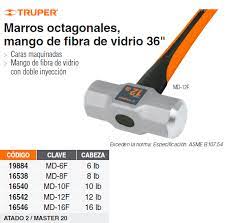 Maza Octogonal 2,7 kg