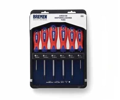 Juego 6 Destornilladores Torx – 4558