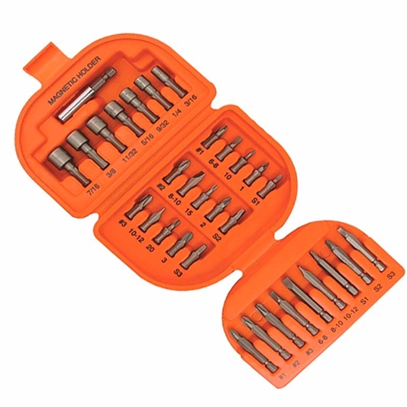 Set Puntas y Adaptadores 32 Piezas 71-826-LA