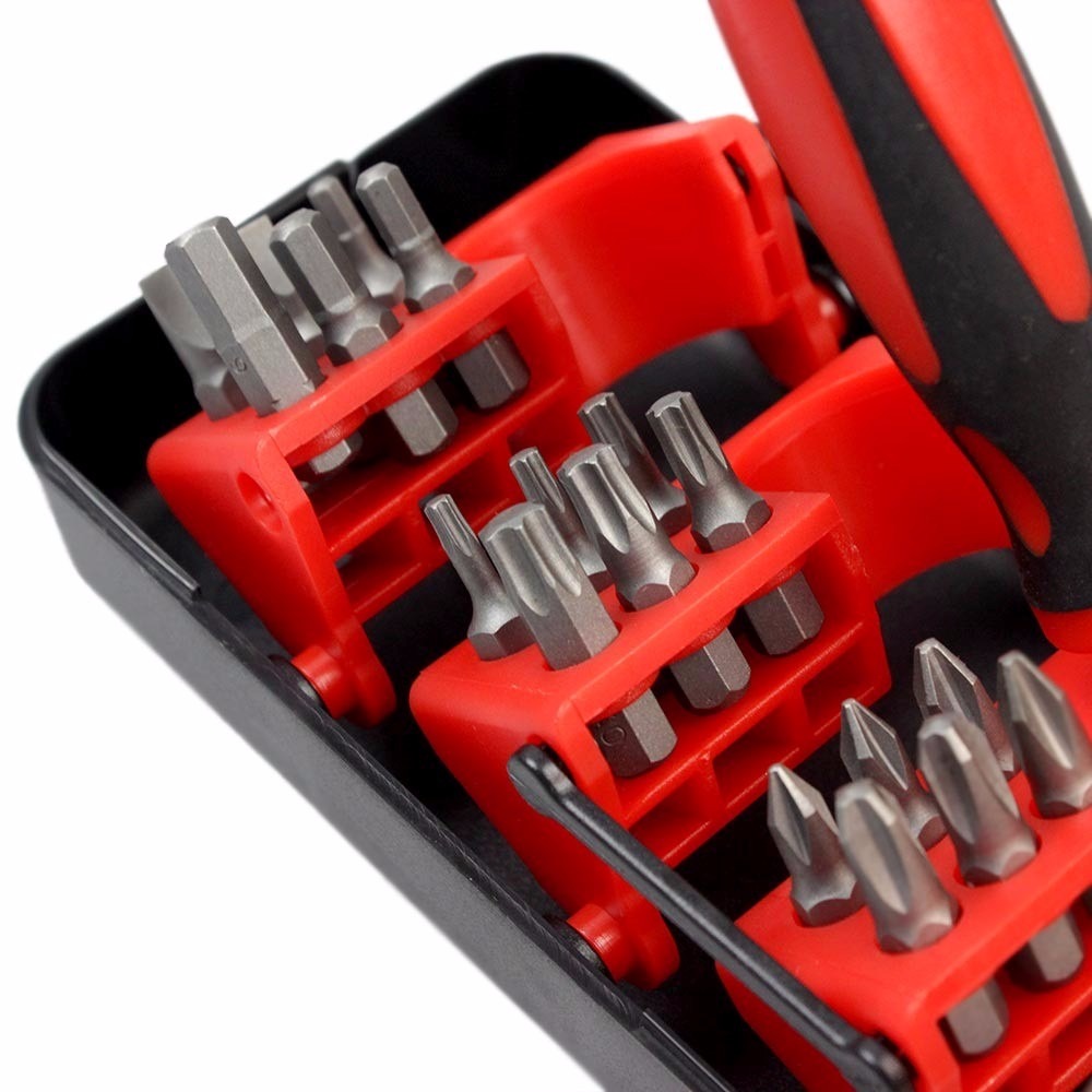Set Destornillador Con Criquet 19 Piezas BD7259-LA