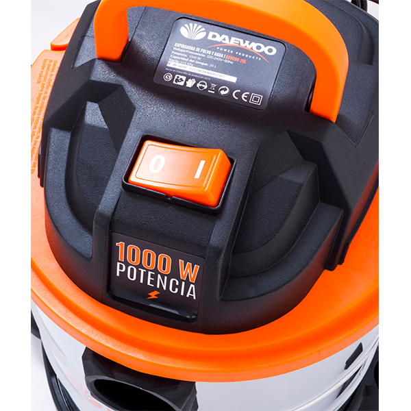 Aspiradora 20 litros 1000W.