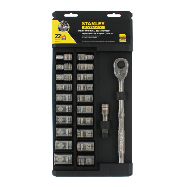 SET KIT DE HERRAMIENTAS STANLEY E-1/2 FMMT81520-LA