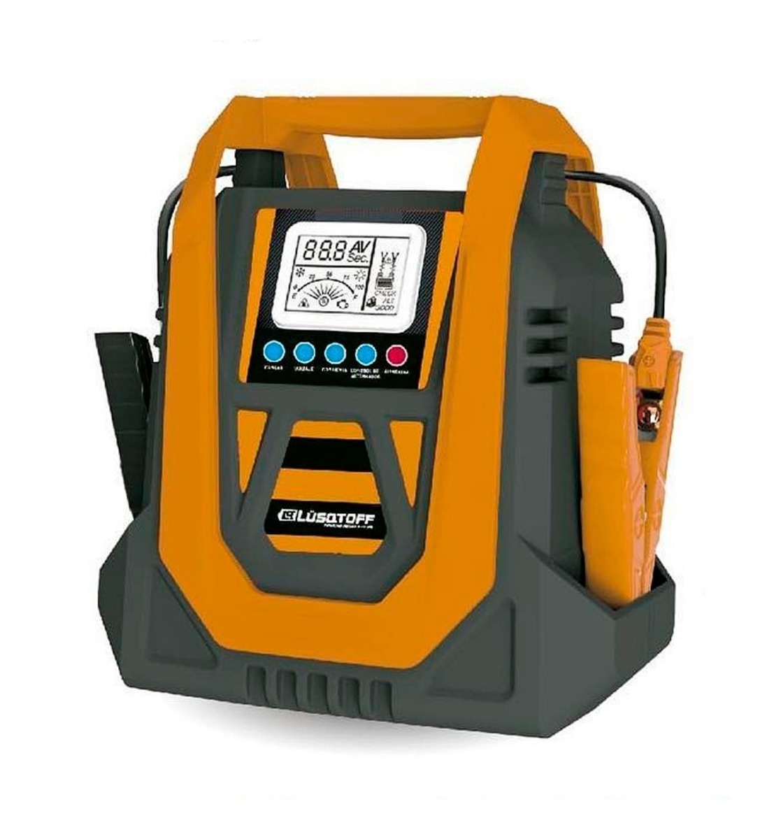 Cargador de Baterías LCD