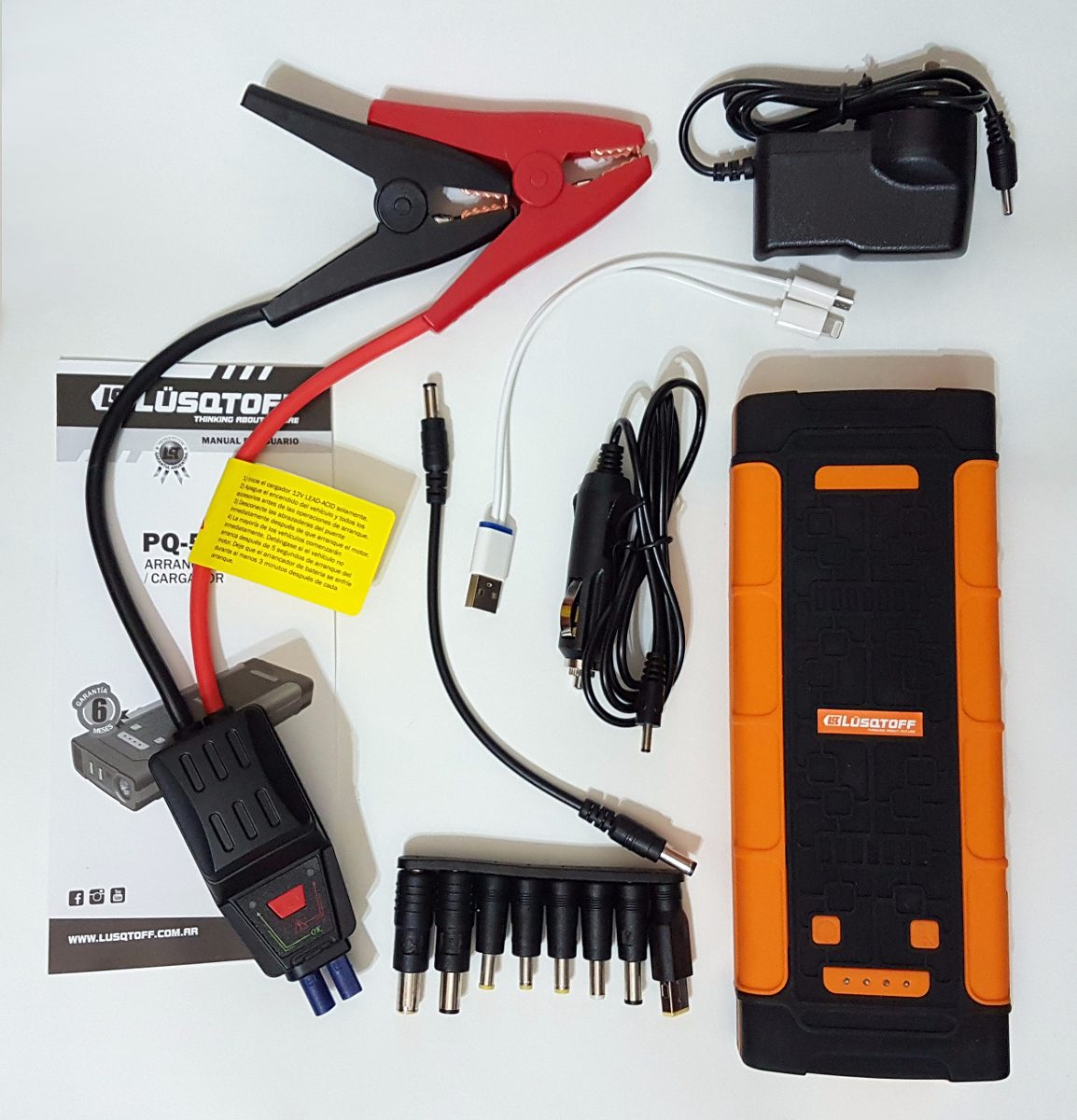 CARGADOR ARRANCADOR 200 Amp.