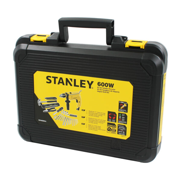 TALADRO PERCUTOR STANLEY CON ACCESORIOS SDH600KA