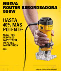Router Fresadora 550W.