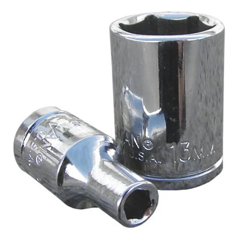 Tubo Hexagonal Corto E-3/8 Métrico