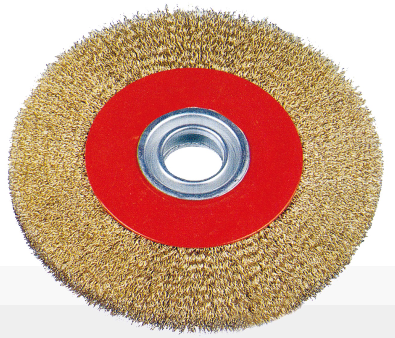 Cepillo Circular Alambre Rizado 7″ – 178 mm.