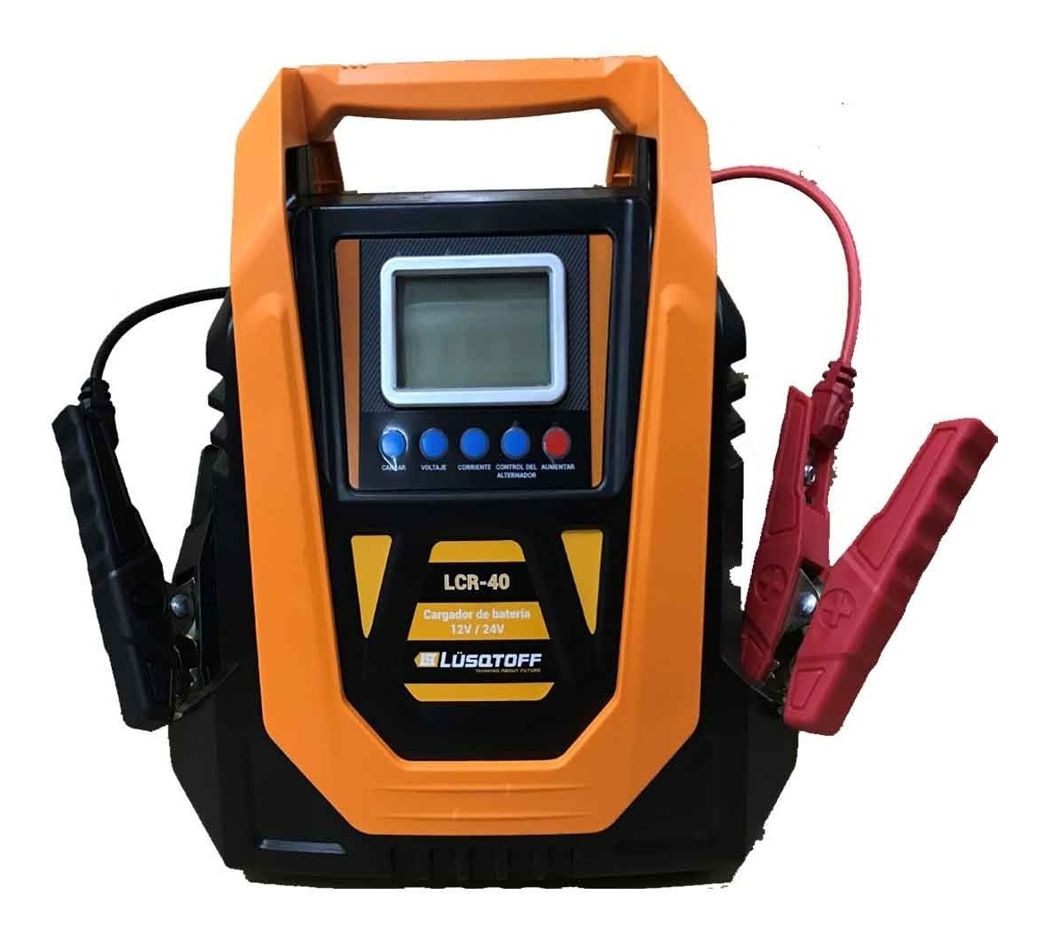 Cargador de Baterías LCD