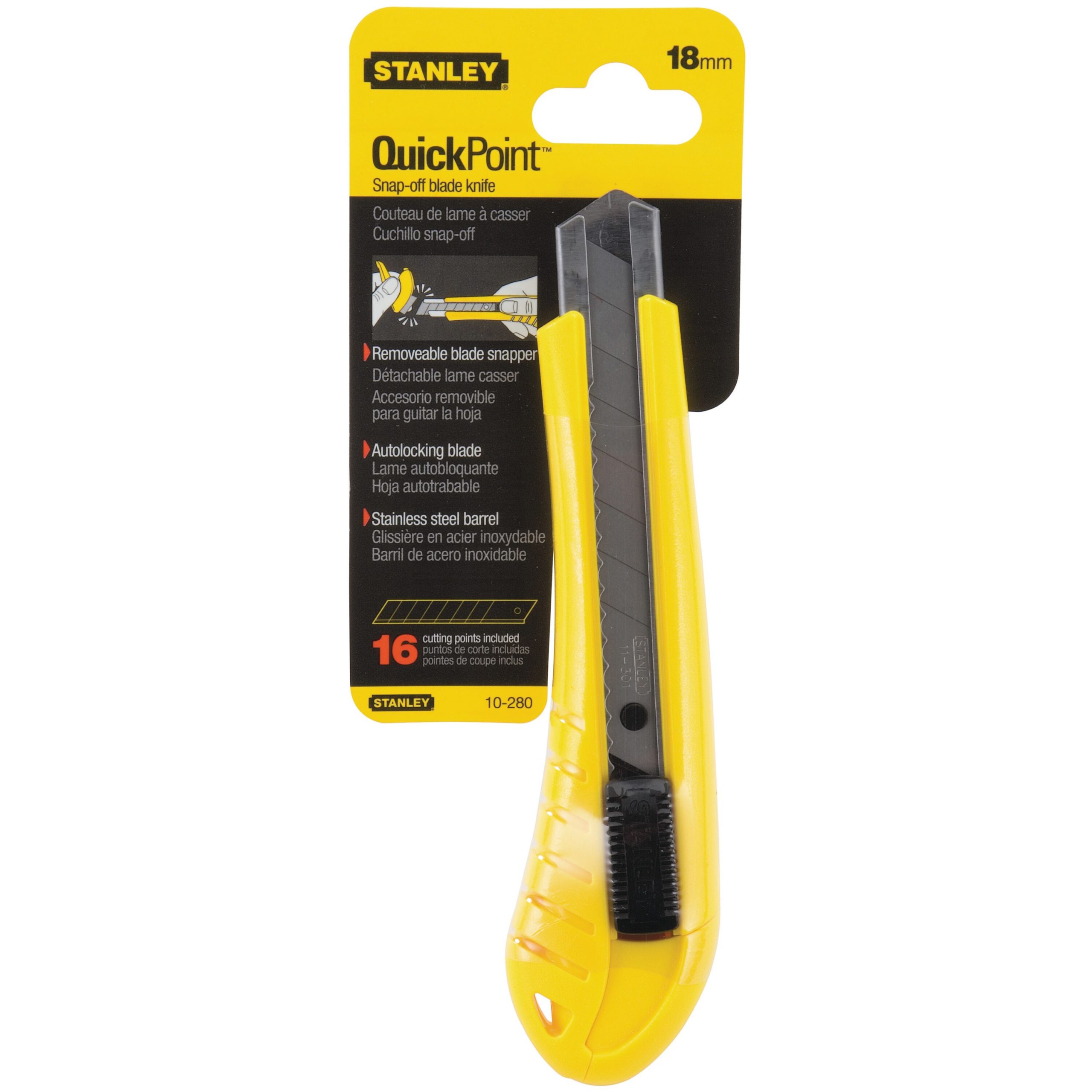 Cutter SnapOff 18 mm.
