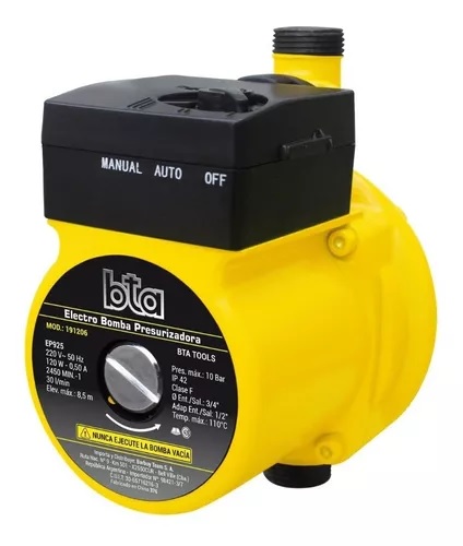 Bomba Presurizadora 120W 2 Baños