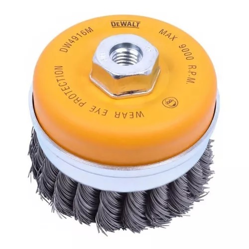 Cepillo Copa Trenzado 4″