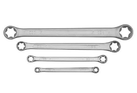 Juego 4 Llaves Torx Hembra