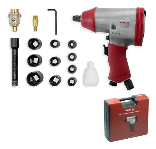 Llave de Impacto #1/2 + Kit
