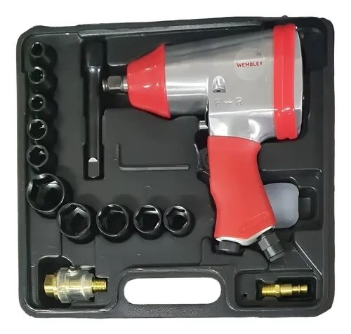 Llave de Impacto #1/2 + Kit