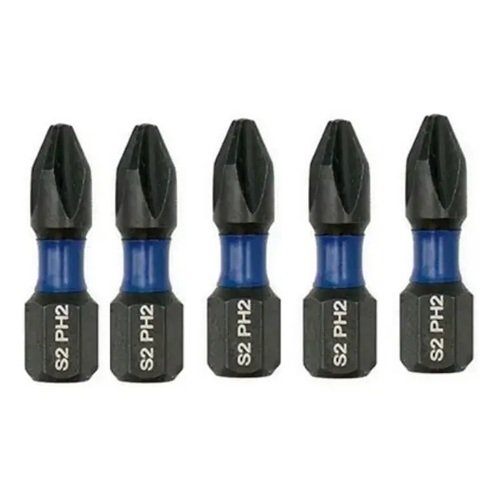 SET 5 Puntas PH 2 x 25 mm.