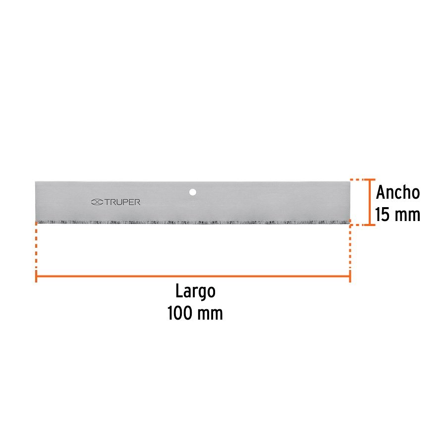 5 Repuestos Raspador Cuchilla de 100 mm. 15962