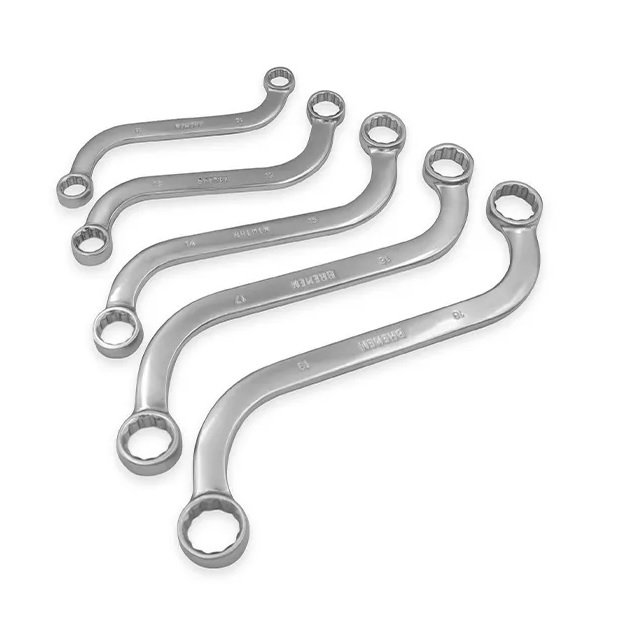Juego 5 Llaves Estriadas Curvas Tipo “S”